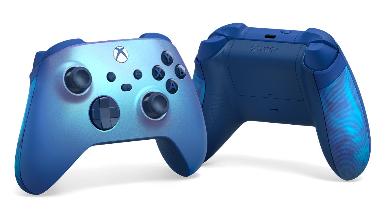 Check out the Aqua Shift Special Edition Xbox Wireless Controller - 40