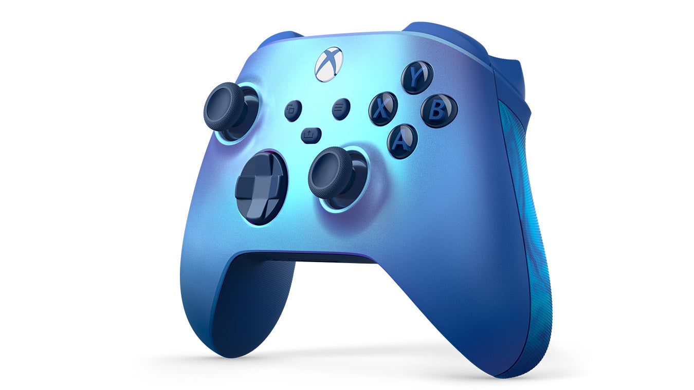 Check out the Aqua Shift Special Edition Xbox Wireless Controller - 12