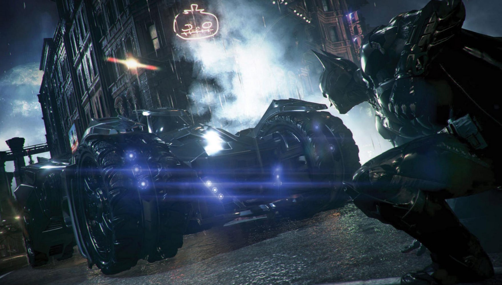 Image for New Batman: Arkham Knight screenshots show off Batmobile, bad guys