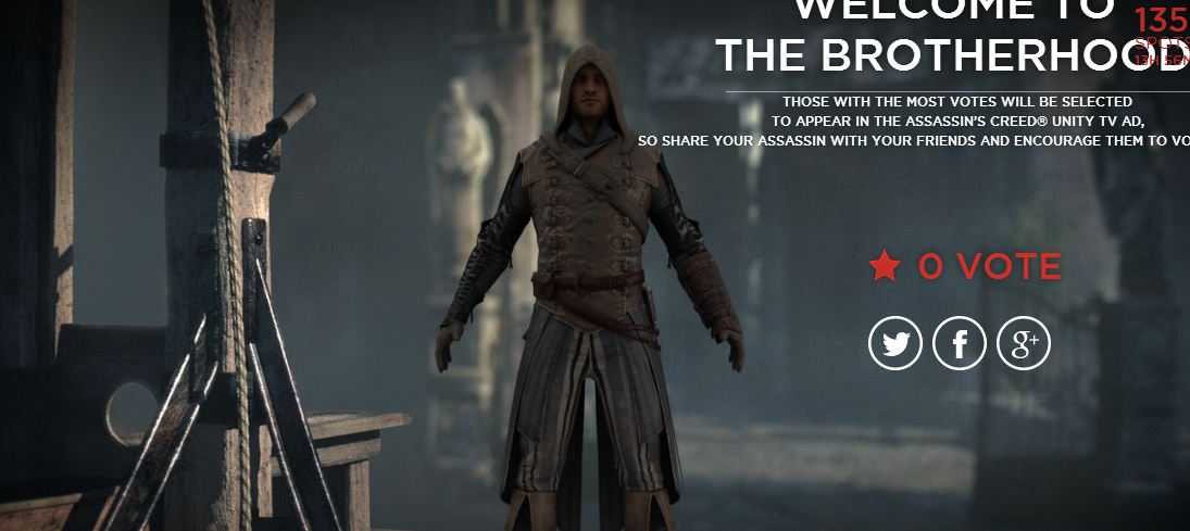 assassins creed unity characters
