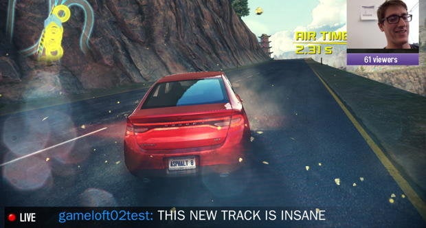 Image for Asphalt 8: Airborne is first Twitch-compatible mobile title