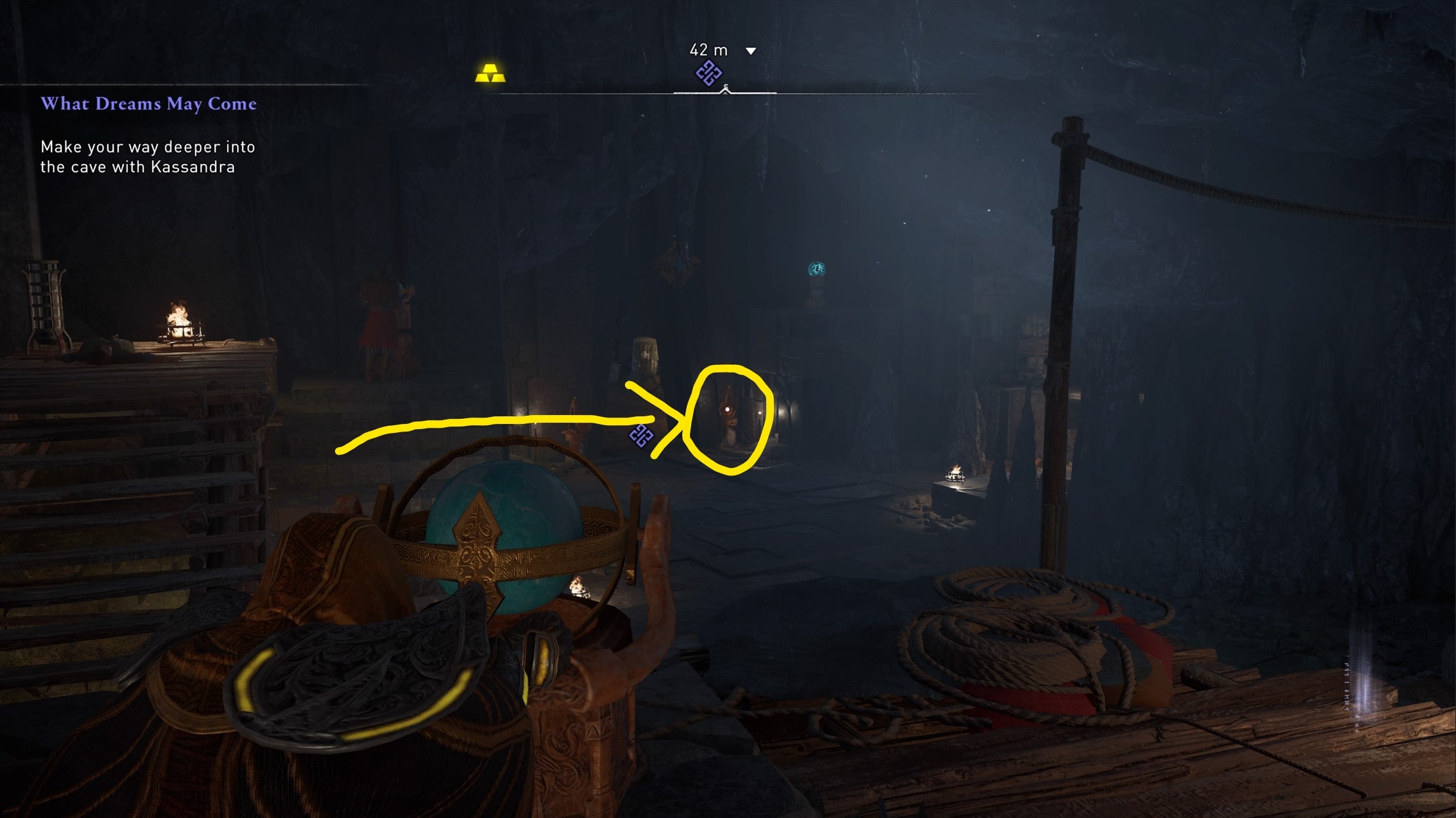 Assassin s Creed Valhalla Cave of Gold Light Puzzle  How to complete the What Dreams May Come quest - 34