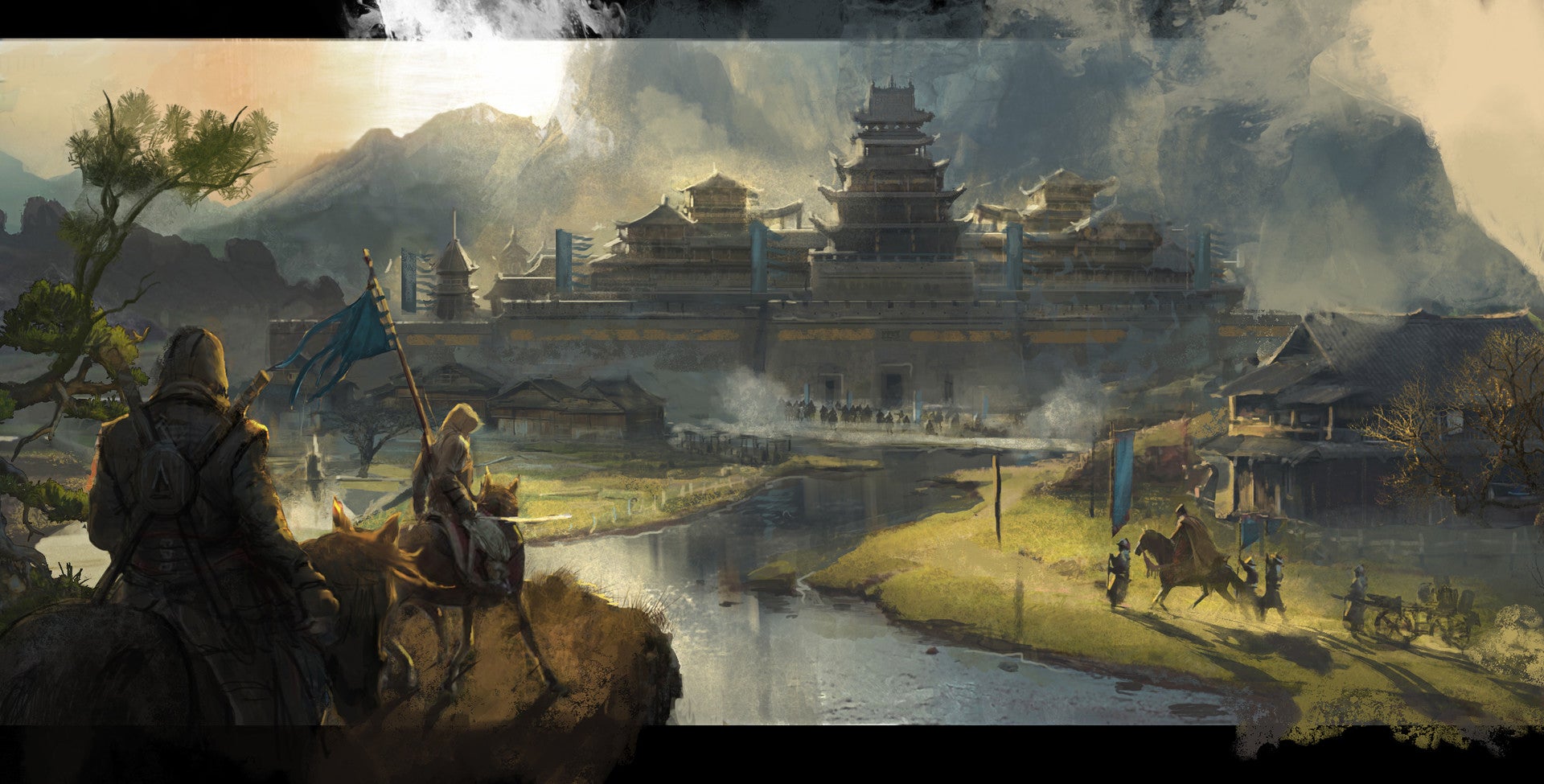 Image for Concept art for an Assassin's Creed game set in China has surfaced online