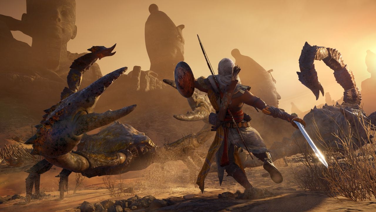 Image for Watch new Assassin's Creed Origins mission Incoming Threat, which sets the game up for the Hidden Ones DLC expansion
