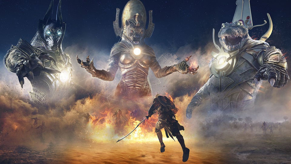 Image for All three Trials of the Gods live in Assassin's Creed Origins through Tuesday, so go claim your bonus outfit