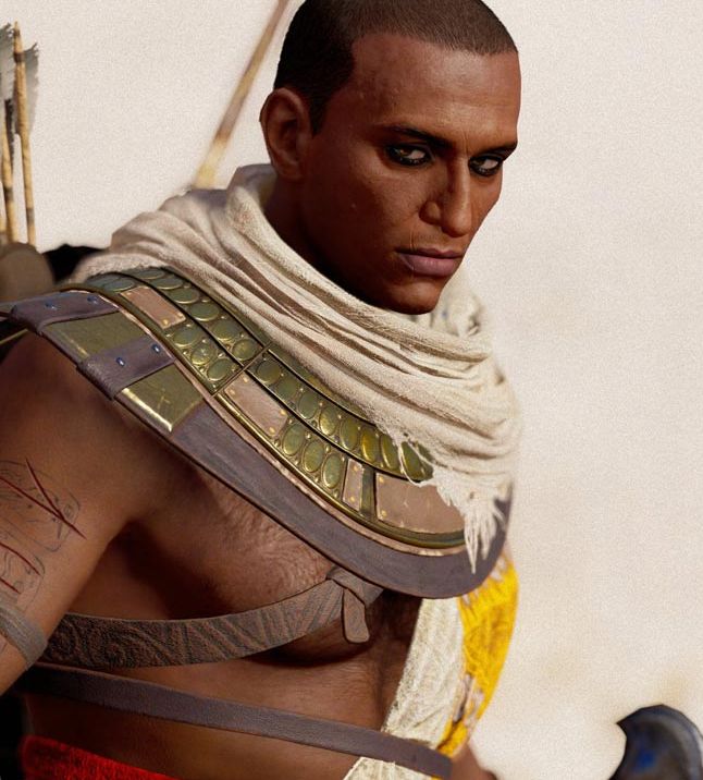 Image for Assassin's Creed Origins PC users who like a bit of scruff can soon change Bayek's follicles to their liking