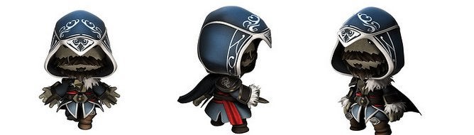 Image for Ezio costume for Sackboy hitting LBP2 on November 15
