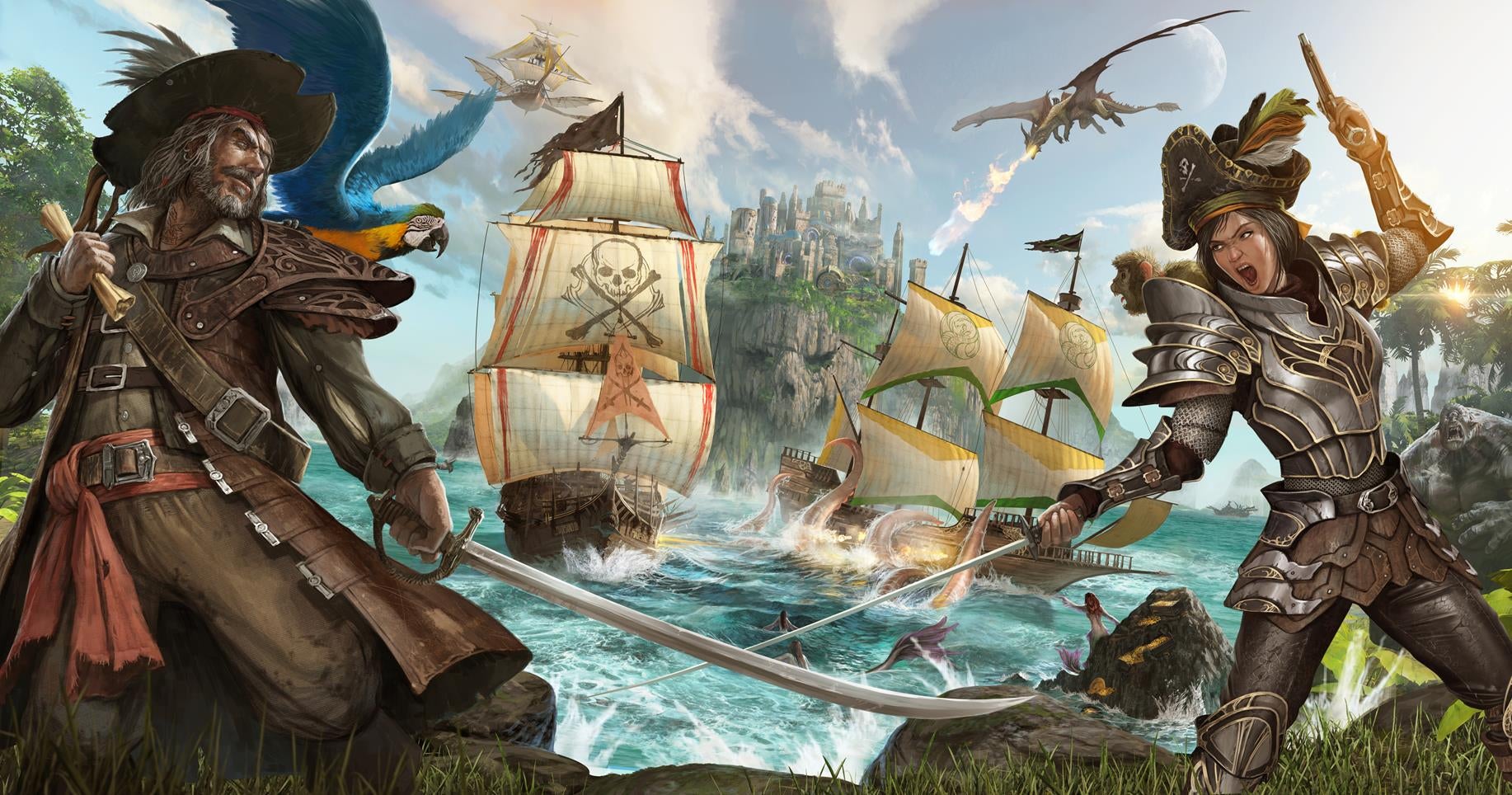 Image for Atlas is a 40,000 players pirate MMO from the creators of Ark: Survival Evolved