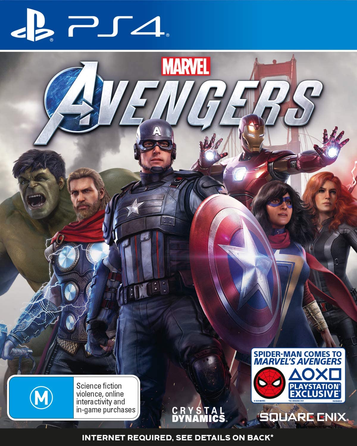 Marvel s Avengers PS4 cover now lists Spider Man exclusivity - 45