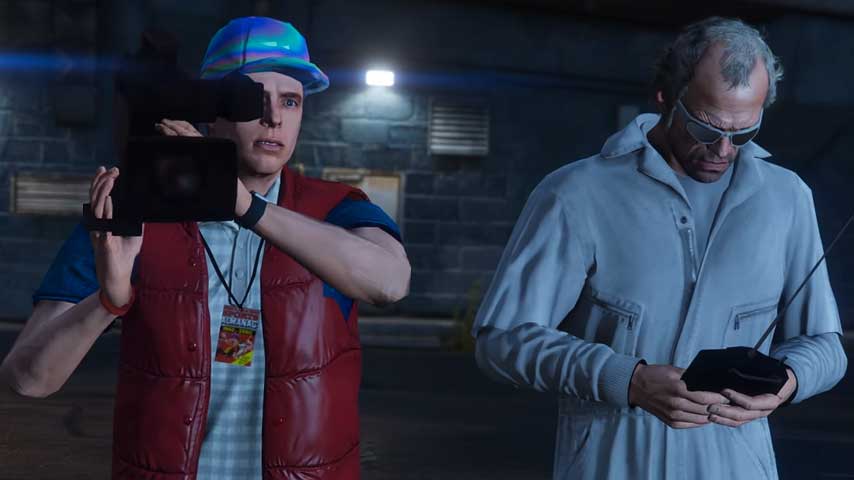 Image for GTA 5: Back to the Future tribute shows off power of mods and Rockstar Editor