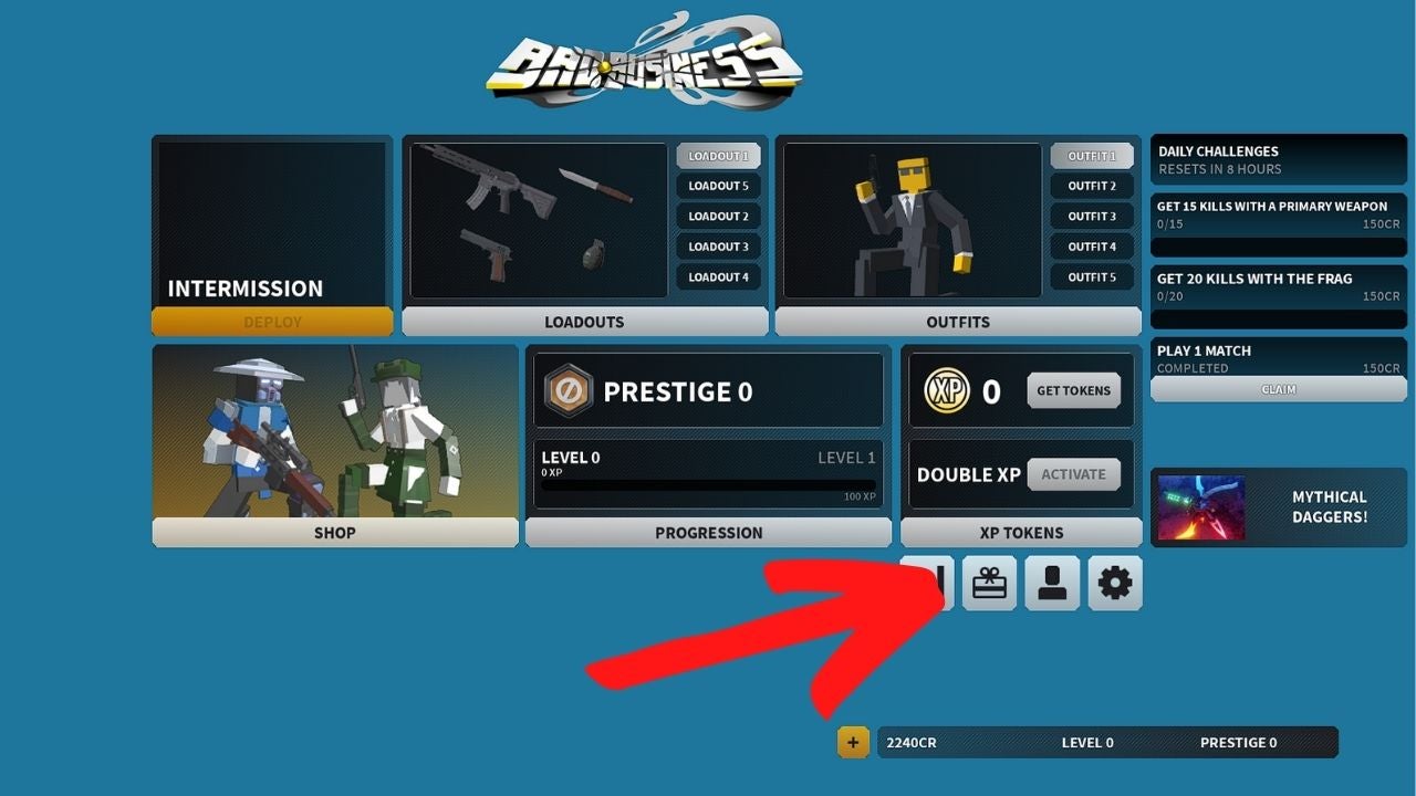 Bad Business codes for Feb 2023 Charms and CR - 28