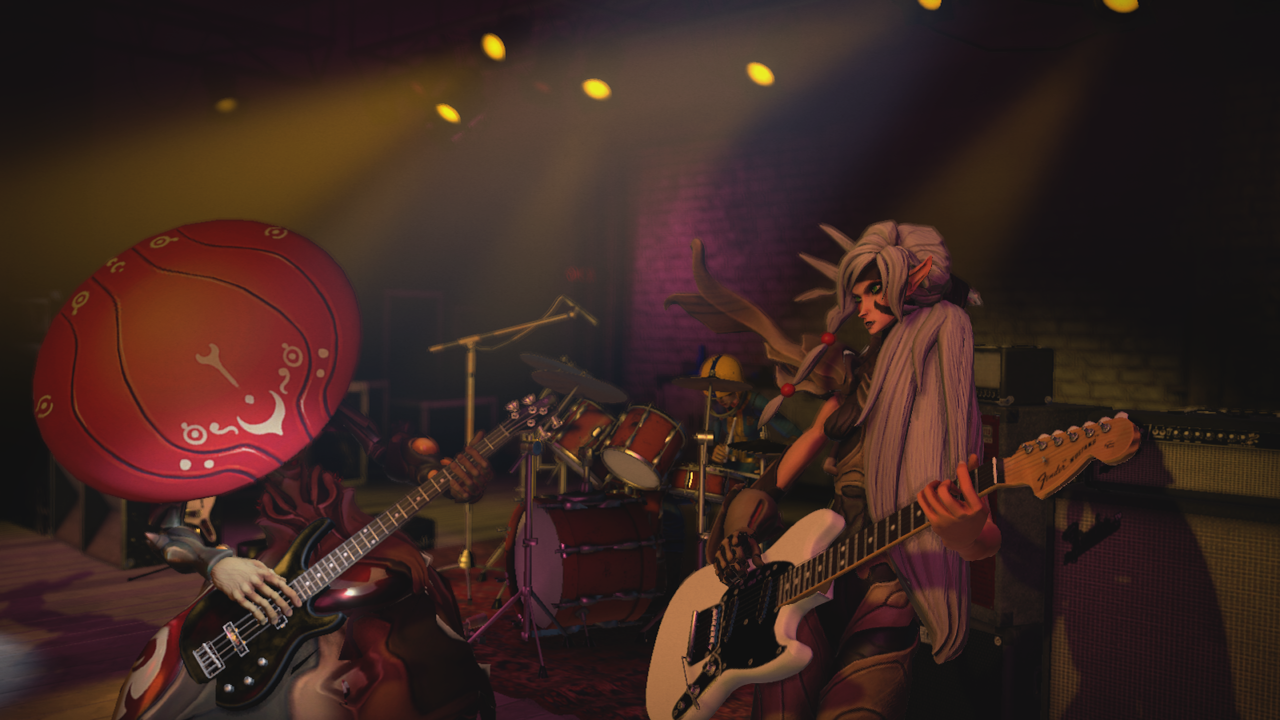 Image for Battleborn's Thorn & Miko are coming to Rock Band 4 this month