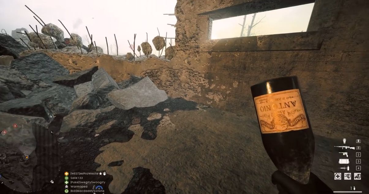 Image for Battlefield 1: Apocalypse - here's how to unlock the hidden melee weapon the Broken Bottle