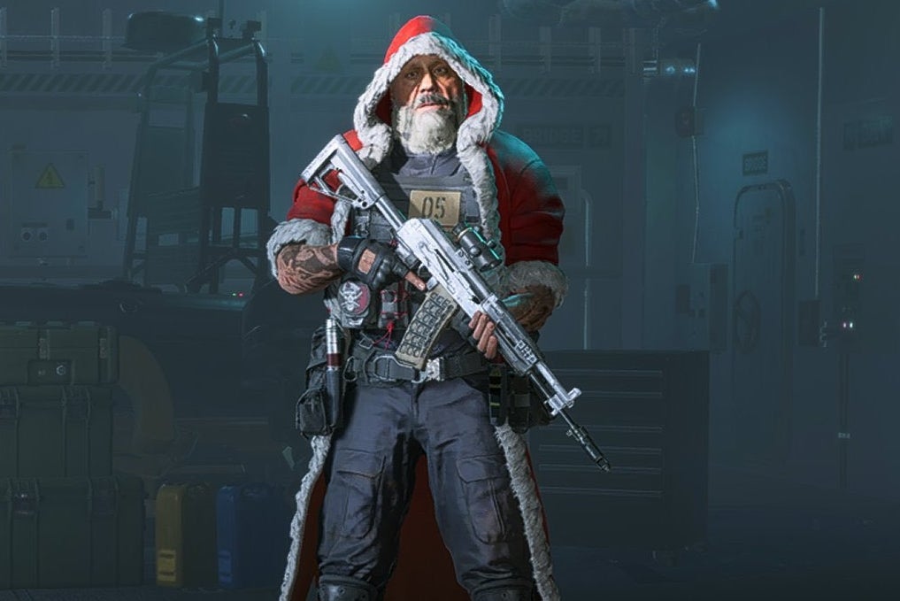 Image for Play as Santa Claus riding a sleigh-tank with Battlefield 2042's Christmas skins