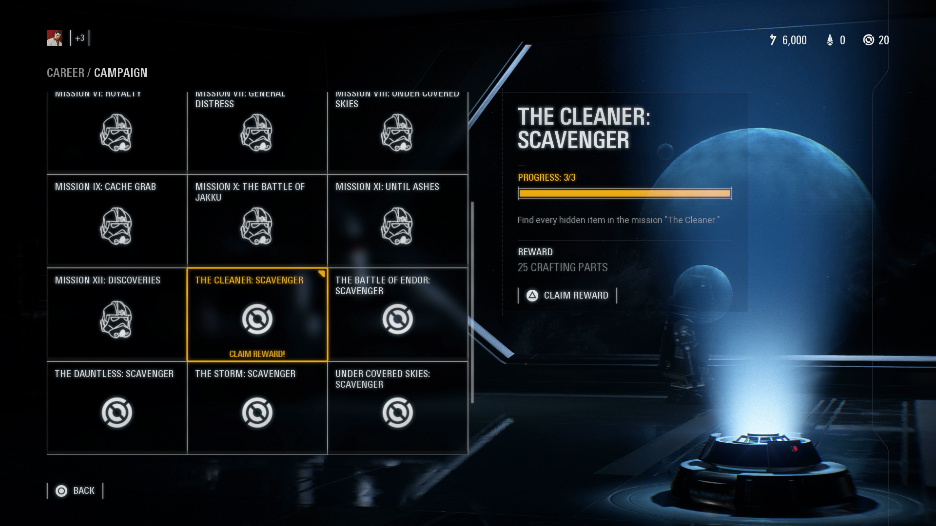 mission parts battlefront 2 pricelist