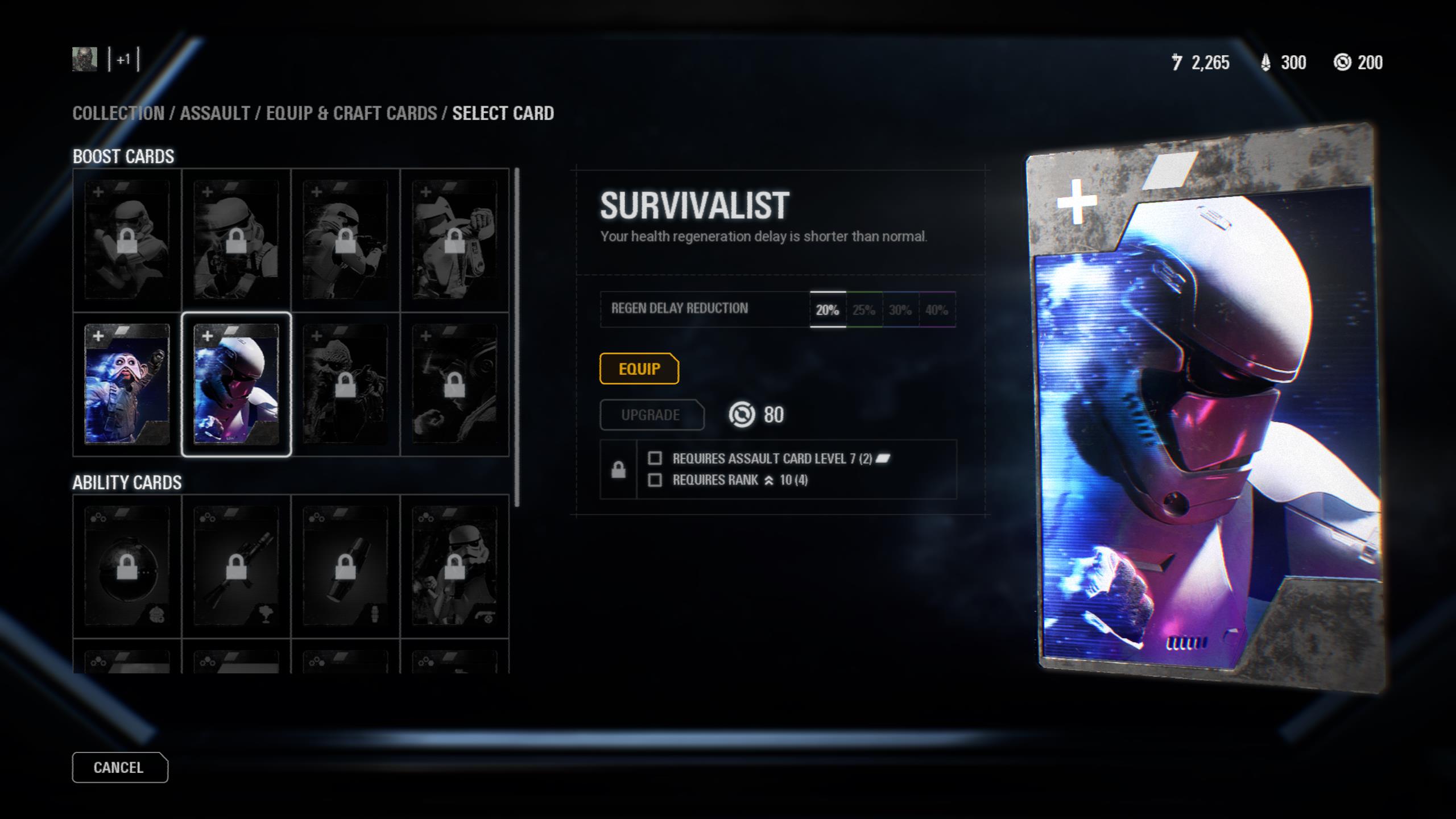 Kompleks Gøre mit bedste forfader Star Wars Battlefront 2: breaking down Star Cards, weapon unlocks, Card  Levels, and the rest of the game's convoluted systems | VG247