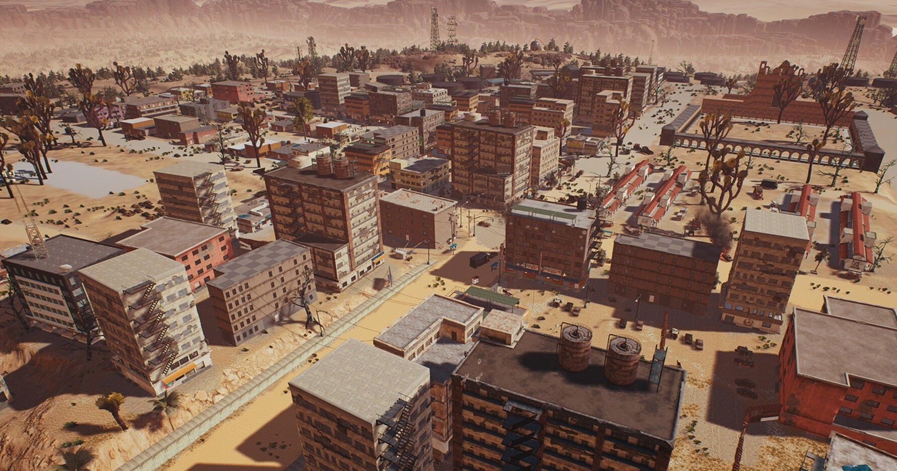 Image for Here's another look at the upcoming desert map in PlayerUnknown’s Battlegrounds