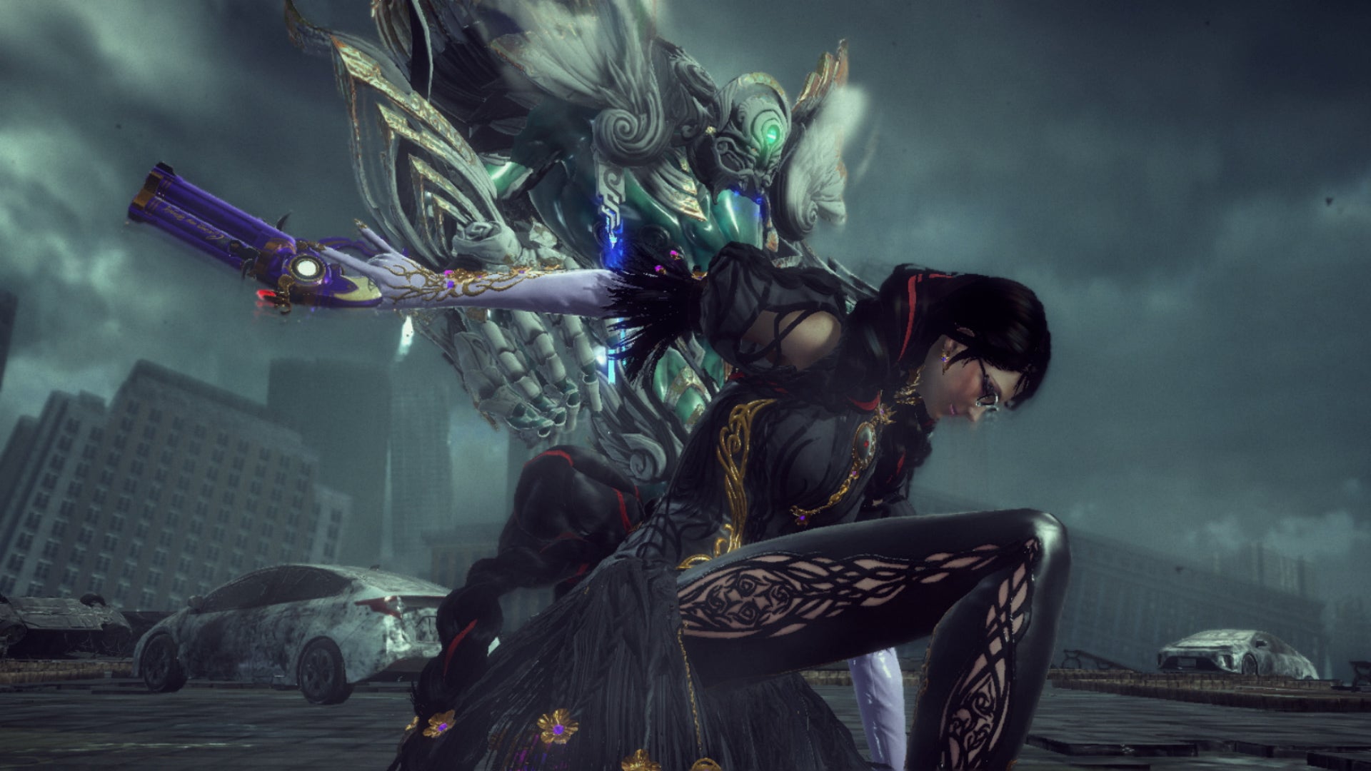 Image for Bayonetta 3 trailer shows the Umbra Witch fighting to save the world from the Homunculi