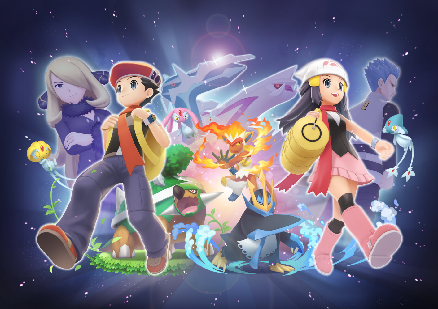 Image for Pokemon Brilliant Diamond and Shining Pearl players can meet Legendary Pokemon in Ramanas Park