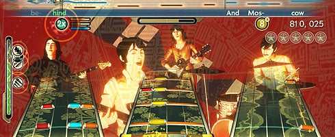 Image for Beatles Rock Band screens look psychedelic