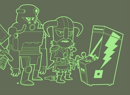 Image for Here are your favorite Bethesda characters as cute pencil drawings