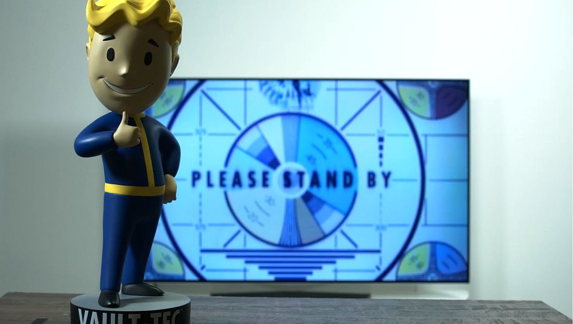 Image for Bethesda wants you to "Please Stand By" - for Fallout news?
