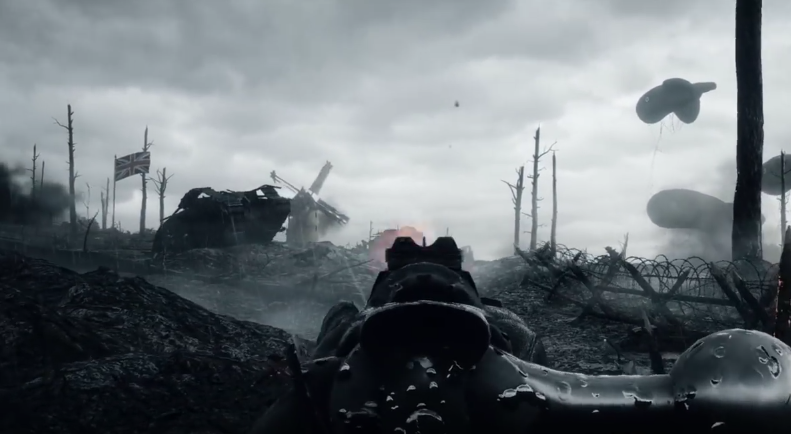 Battlefield 1 no HUD, colour-graded footage a more immersive | VG247