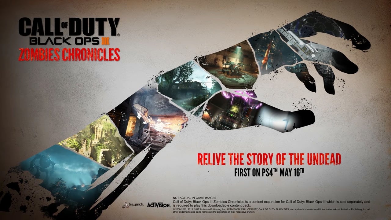Image for Call of Duty: Black Ops 3 Zombies Chronicles costs $30, includes bonus content