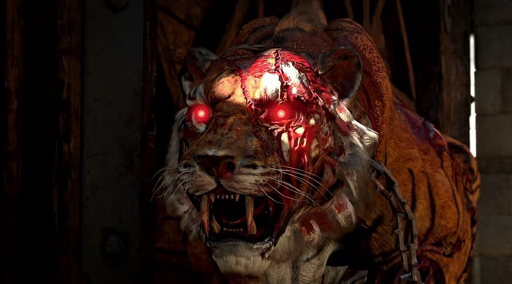 Image for Call of Duty: Black Ops 4 Zombies features time travel, zombie tigers, a magic staff