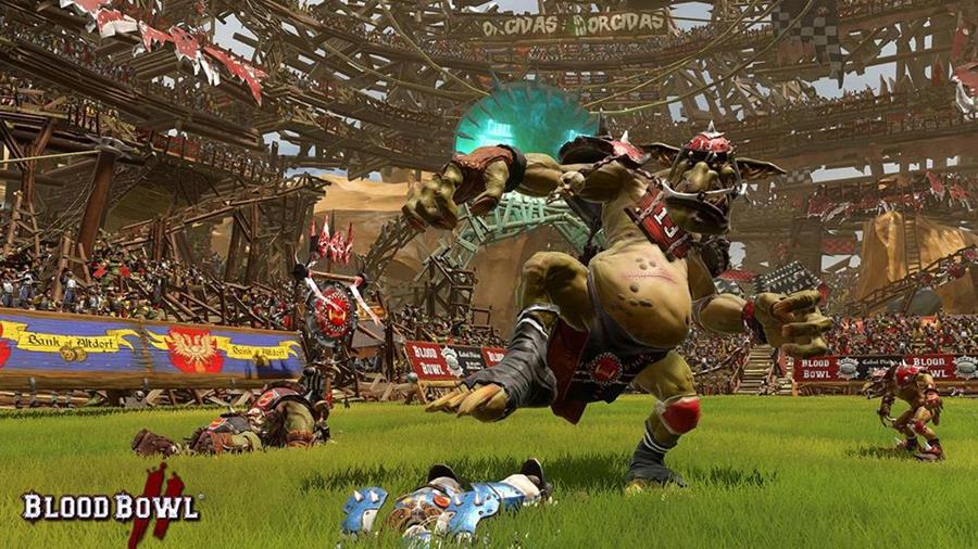 Image for Blood Bowl 2 First Match video pits humans vs Orcs
