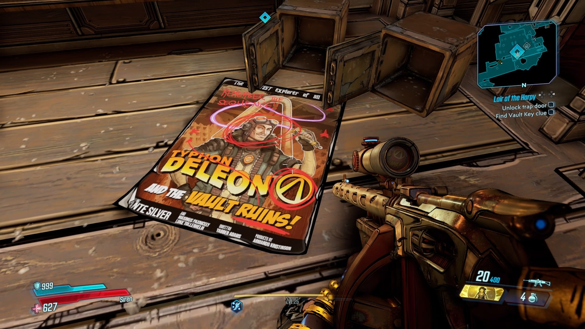 Image for Borderlands 3: Lair of the Harpy Cabaret Stage Puzzle Solution