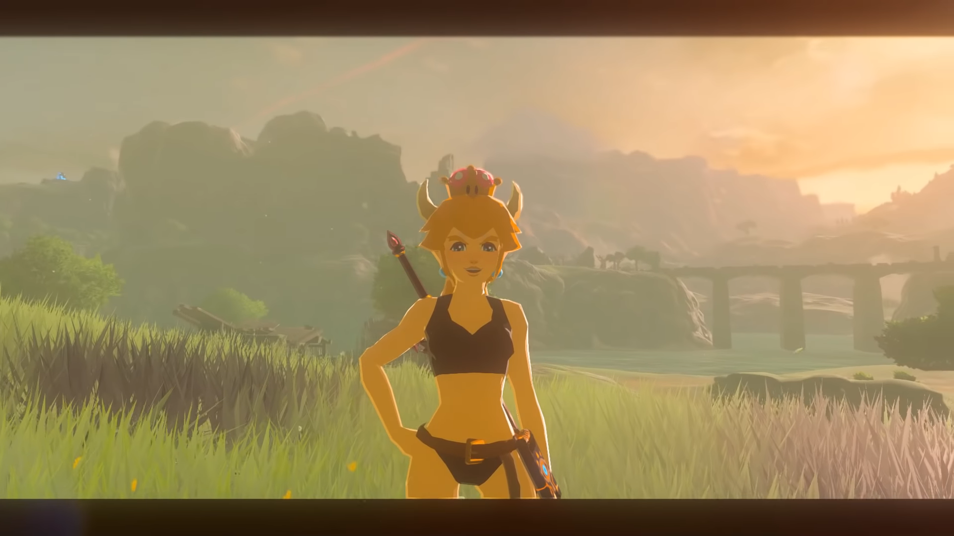 Image for Thanks to mods, Bowsette is playable in Legend of Zelda: Breath of the Wild