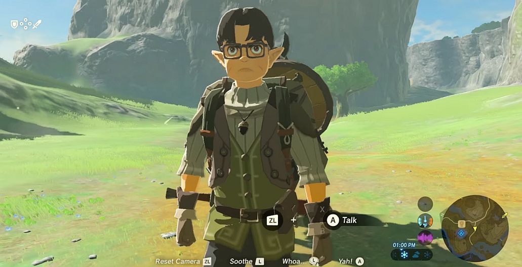 Image for This Zelda: Breath of the Wild NPC may possibly be a tribute to Nintendo president Satoru Iwata