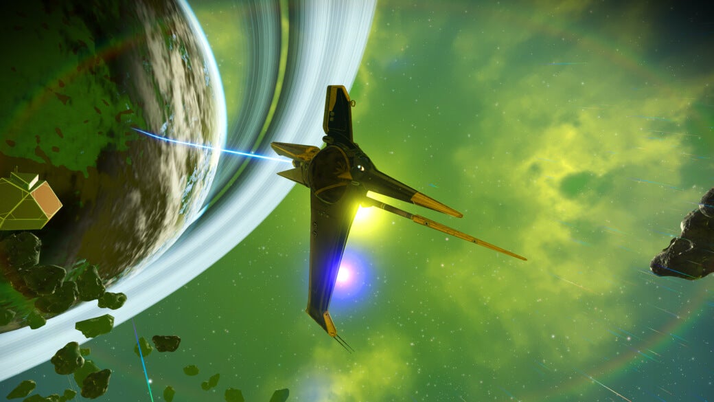 No Man s Sky Frontiers update adds procedurally generated settlements  updates base building  more - 69