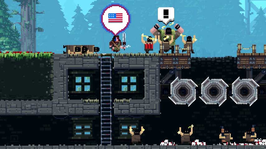 Image for Bro it up with Broforce's bro-tastic launch trailer