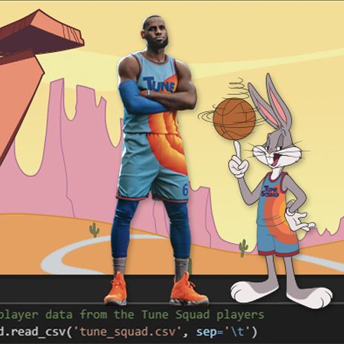 Image for Microsoft taps Space Jam stars LeBron James and Bugs Bunny to get kids coding