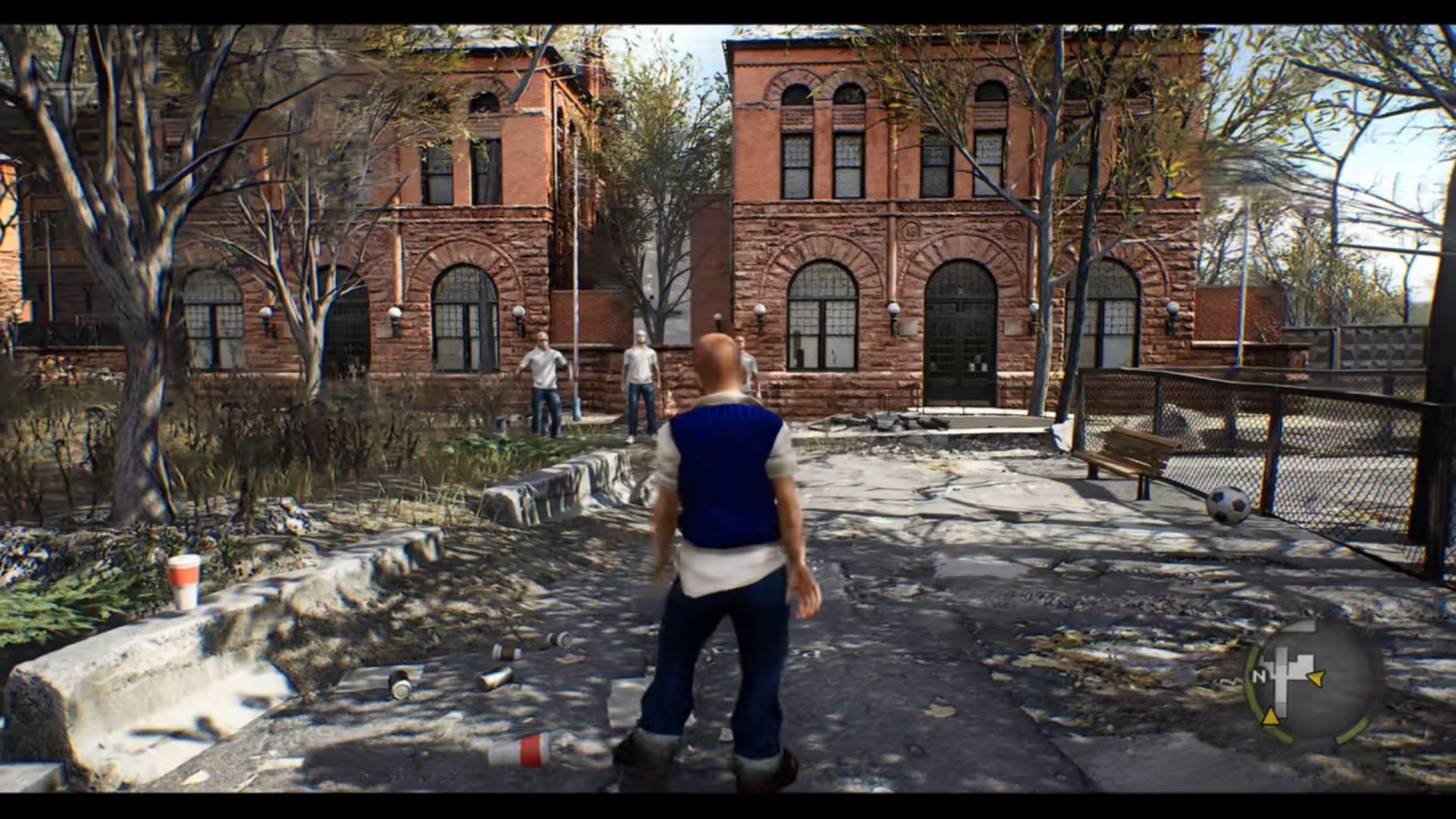 Bully showcase screenshot in Unreal Engine 5