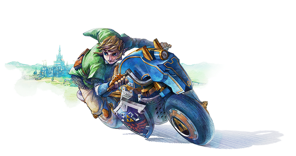 Image for Drive Link's Master Cycle when November DLC drops for Mario Kart 8  