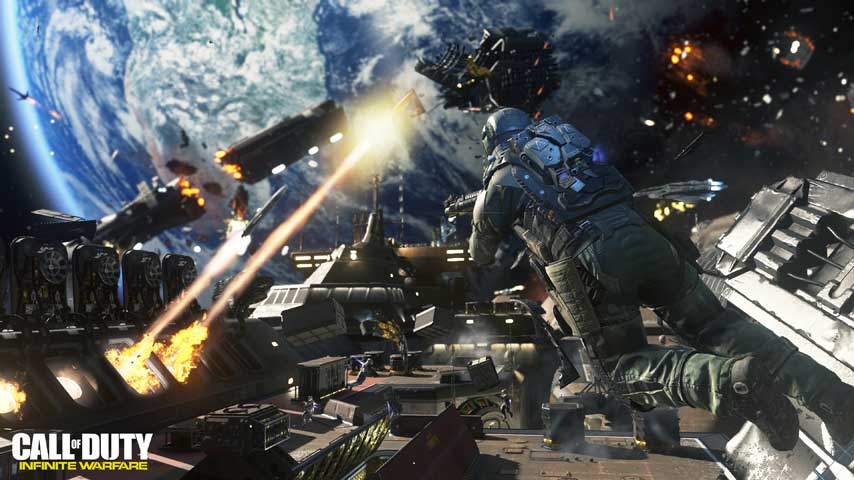 Image for Call of Duty: Infinite Warfare devs strived for plausible space battles without laser beams, aliens