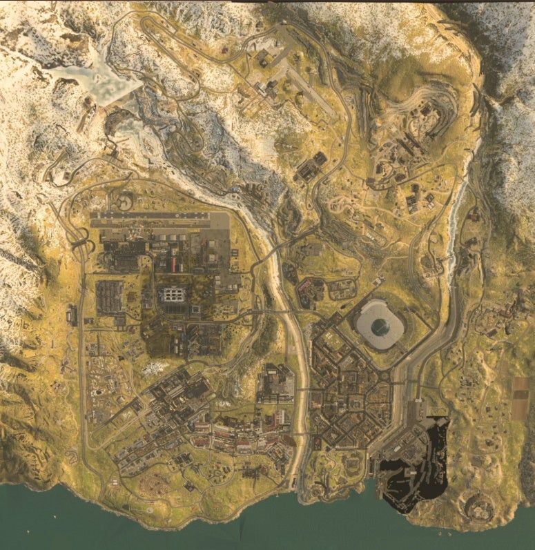 New Modern Warfare Warzone Map Call Of Duty: Modern Warfare Battle Royale Full Map Leaked - Check It Out  Here | Vg247