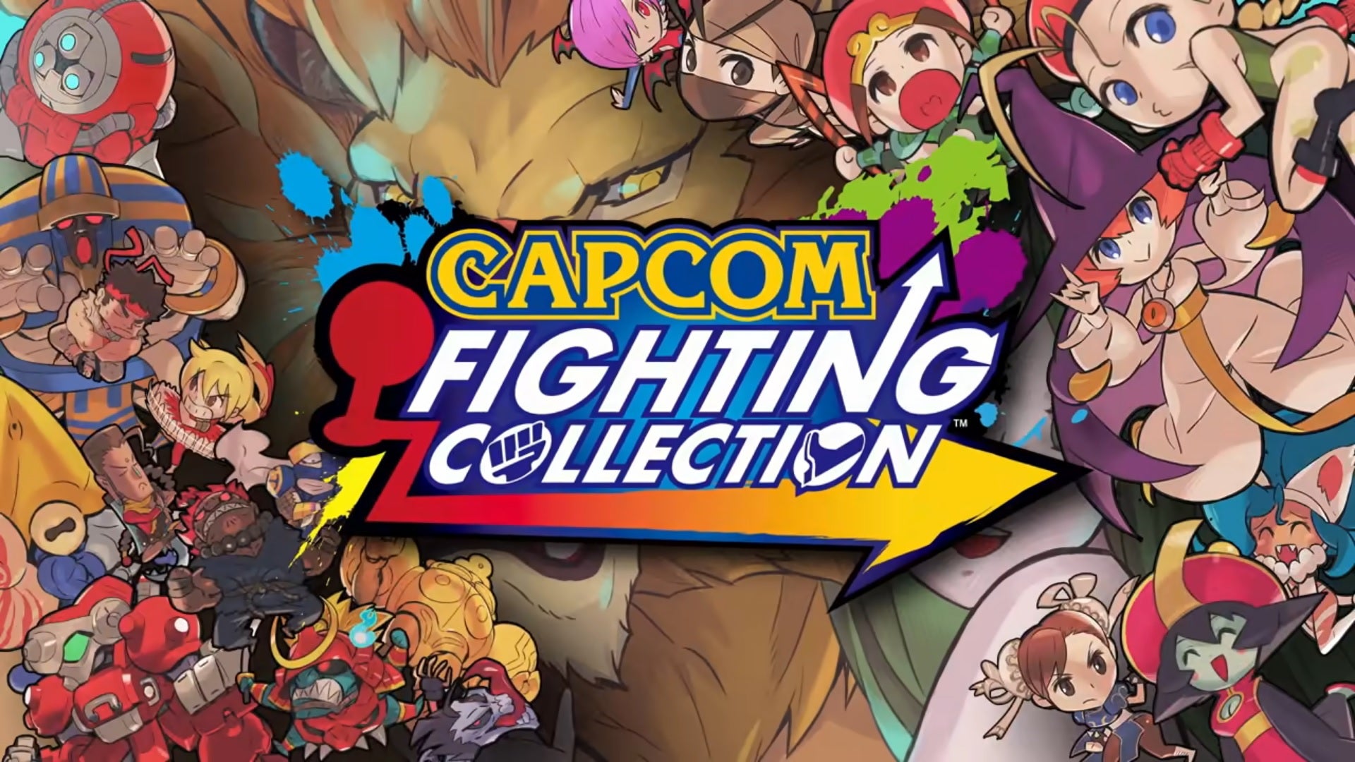 Header for the Capcom Fighting Collection preview