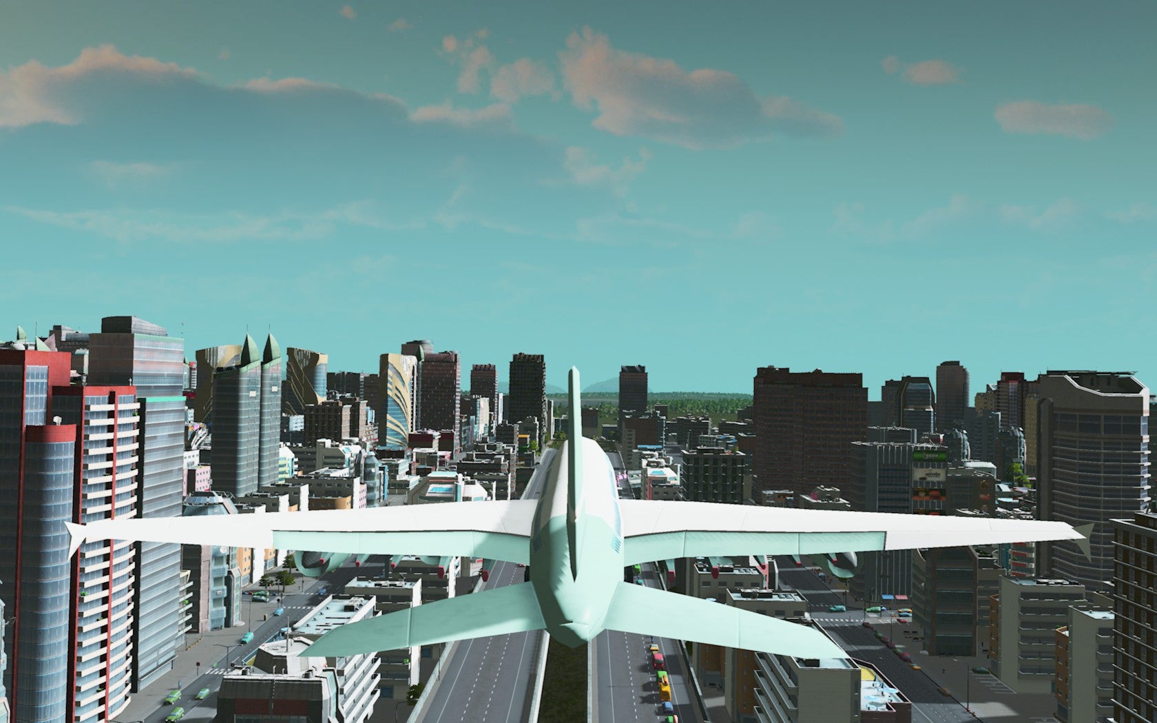 Image for Fly around your creations in Cities: Skylines with the Flight Cimulator mod