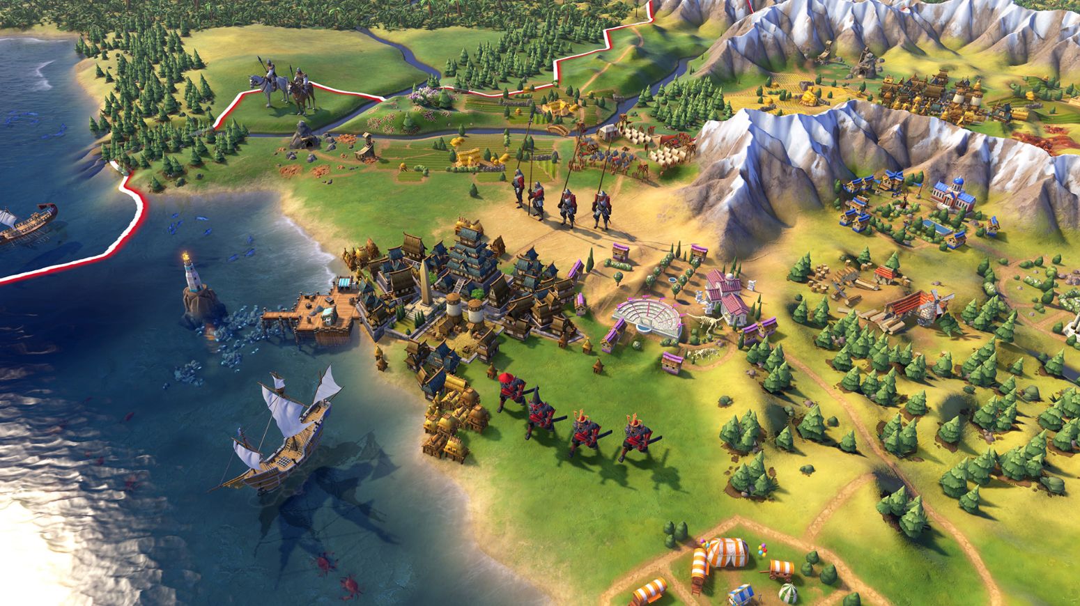 Image for The fall update for Civilization 6 is now available, comes with a new scenario and two maps