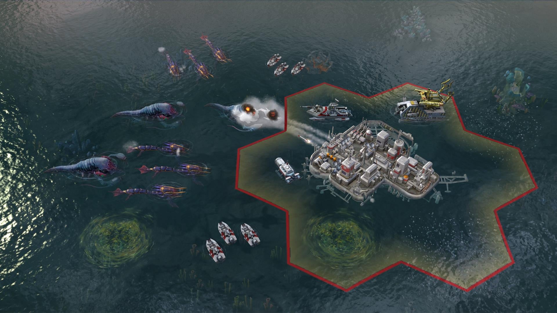 Image for Civilization: Beyond Earth video takes a look at Rising Tide's aquatic gameplay  