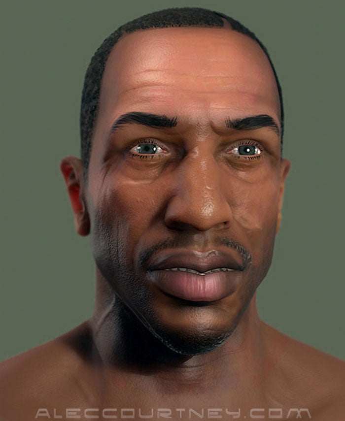 Image for GTA 5 PC mods incoming: what CJ from San Andreas looks like in 2014
