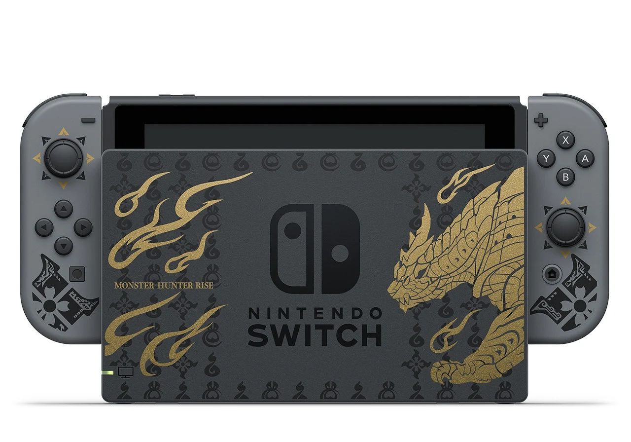 Check out the Monster Hunter Rise themed Switch coming to Europe and Japan - 77