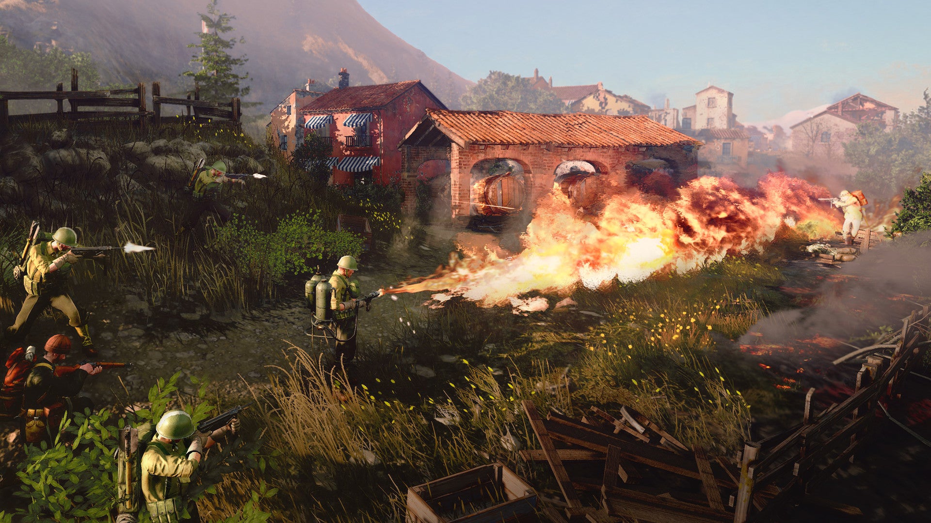 Image for You can play the Company of Heroes 3 multiplayer pre-alpha for free from today
