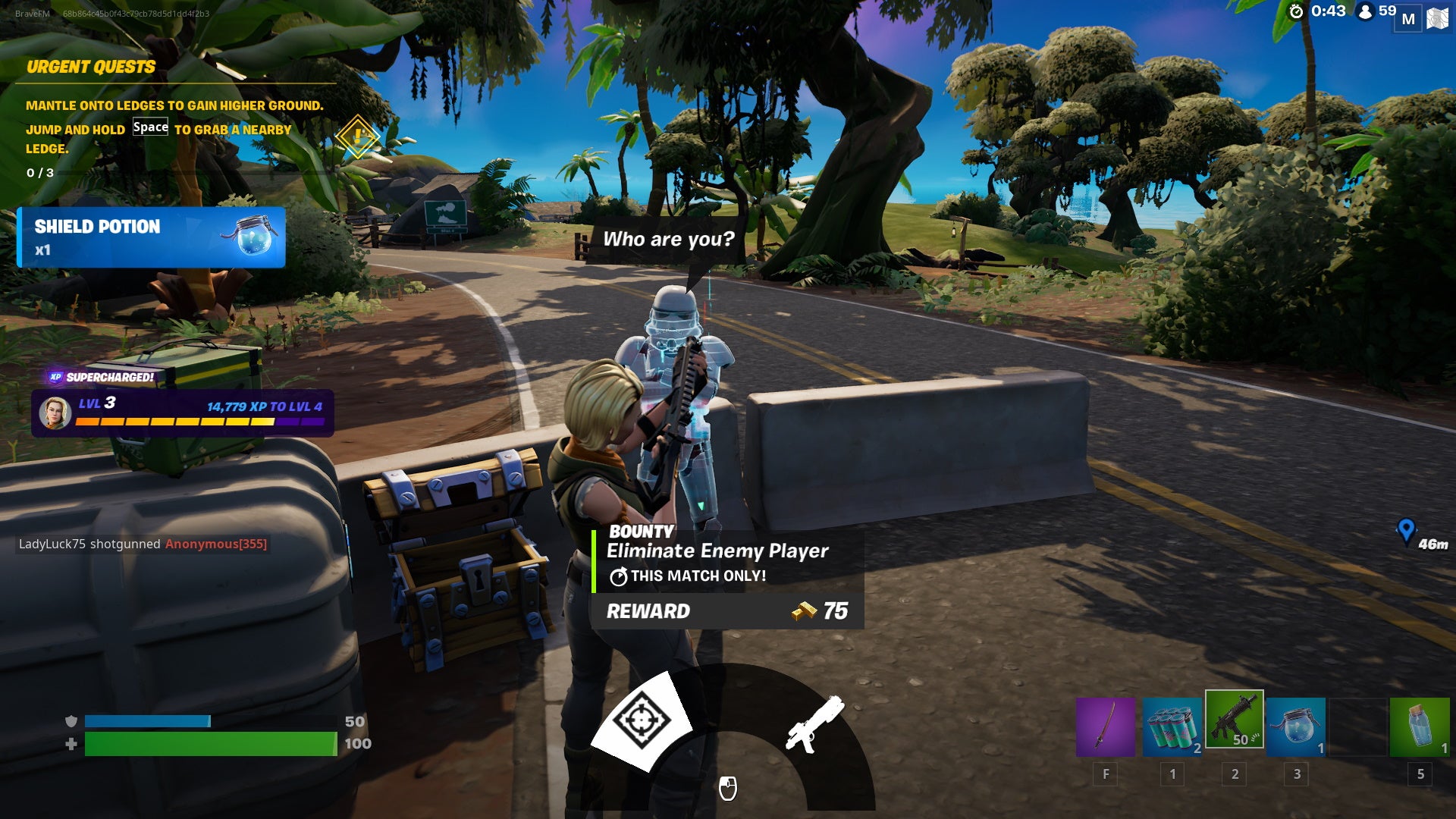 Fortnite Stormtrooper checkpoint locations and how to complete a Stormtrooper bounty - 74