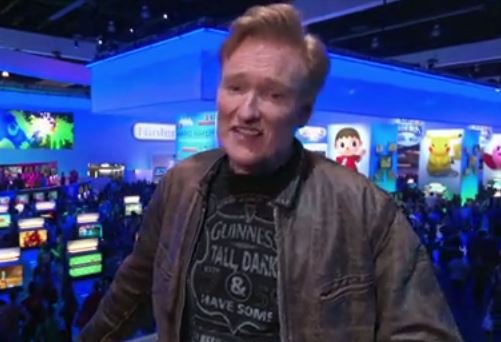 Image for When Clueless Gamer Conan O'Brien went to E3 2014