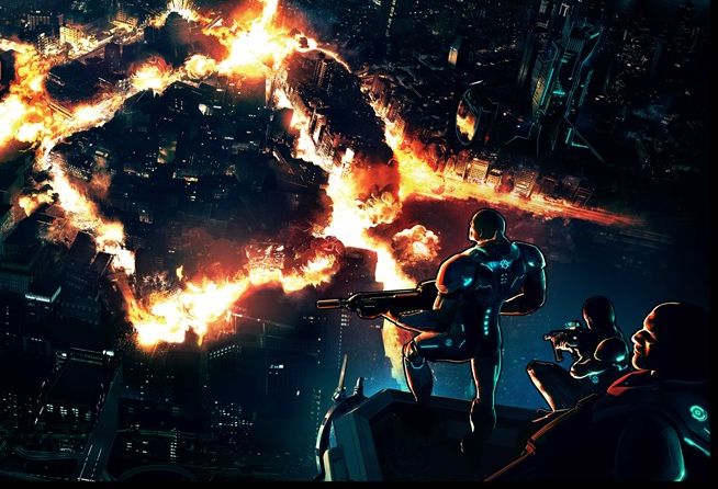 Image for First Crackdown 3 gameplay shown, contains 100% destructible environments